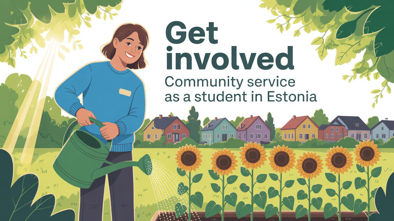 Get Involved in Community Service as a Student in Estonia
